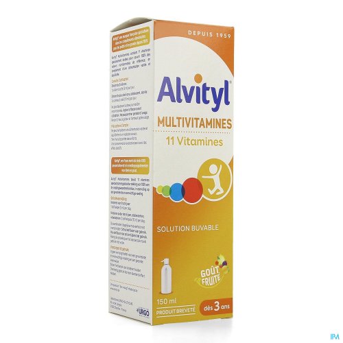 ALVITYL MULTIVITAMINES SOL BUV. FL 150ML ALVITYL MULTIVITAMINES SOL BUV. FL 150ML