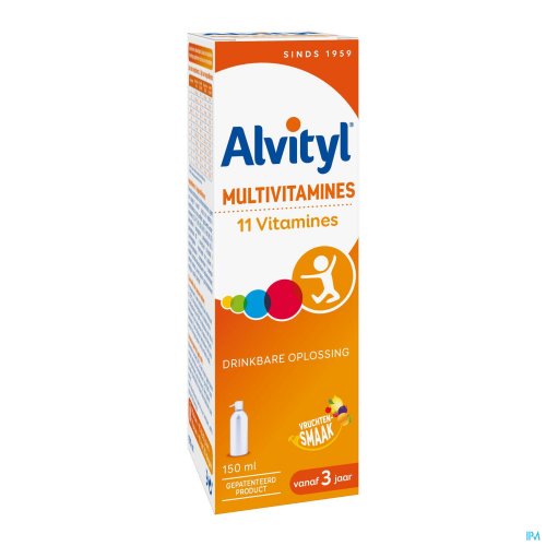 ALVITYL MULTIVITAMINEN DRINKB.OPL FL 150ML