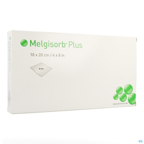MELGISORB PLUS CAVITY KP STER 10X20CM 5 252500 MELGISORB PLUS CAVITY KP STER 10X20CM 5 252500