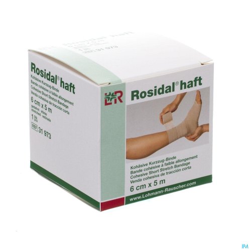 ROSIDAL HAFT BANDE COHESIVE 6CMX5M 1 31973 ROSIDAL HAFT BANDE COHESIVE 6CMX5M 1 31973