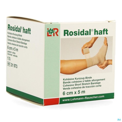 ROSIDAL HAFT BANDE COHESIVE 6CMX5M 1 31973 ROSIDAL HAFT BANDE COHESIVE 6CMX5M 1 31973