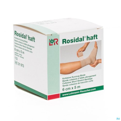 ROSIDAL HAFT BANDE COHESIVE 6CMX5M 1 31973 ROSIDAL HAFT BANDE COHESIVE 6CMX5M 1 31973