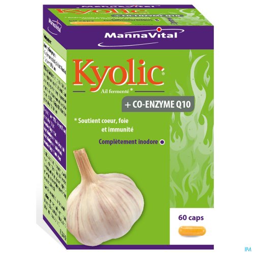 MANNAVITAL KYOLIC + CO-ENZYM Q10 CAPS 60 MANNAVITAL KYOLIC + CO-ENZYM Q10 CAPS 60