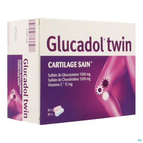 GLUCADOL TWIN NF TABL 2X84
