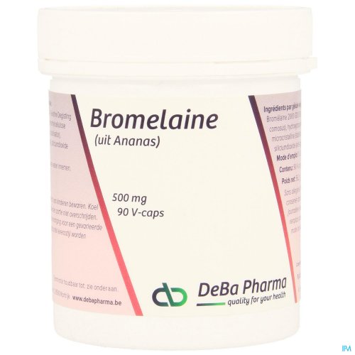 BROMELAINE 500MG V-CAPS 90 DEBA BROMELAINE 500MG V-CAPS 90 DEBA