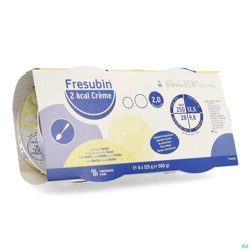 3113941 FRESUBIN 2KCAL CREME VANILLE POT 4X125G