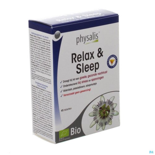 ​​​​​​​Voedingssupplement met planten

Physalis Relax & Sleep bio ondersteunt de relaxatie en draagt bij tot een goede, gezonde nachtrust. Slecht inslapen en stress zijn veel voorkomende welvaartsverschijnselen. Iedereen heeft behoefte aan een gezonde n