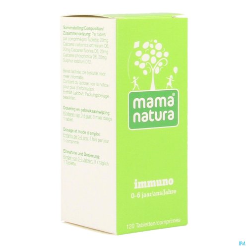 Mama Natura Immuno Vsm 120 Comprimés Remplace 2183283
