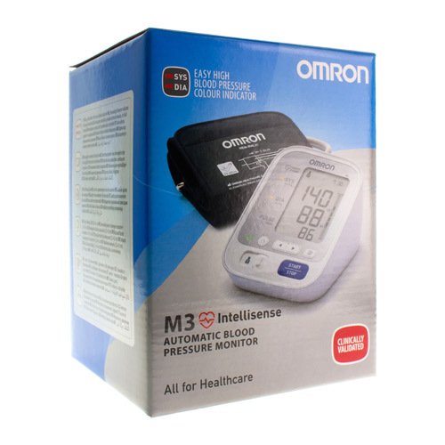 De M3 biedt de nauwkeurigheid en betrouwbaarheid die u kunt verwachten van OMRON bloeddrukmeters, met extra geavanceerde functies om u vertrouwen te geven over de kwaliteit en consequentheid van de resultaten. De M3 wordt geleverd met een Easy-manchet (22