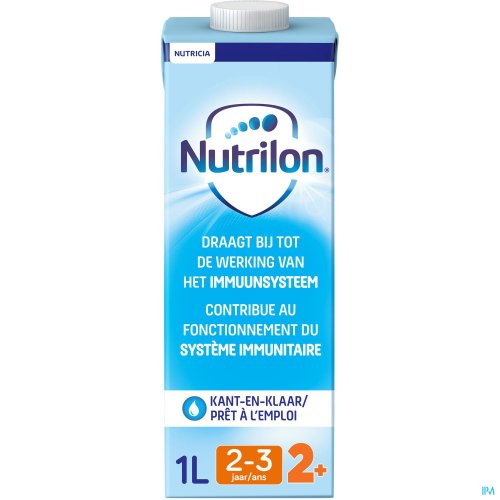 NUTRILON 2+ LAIT DE CROISSANCE LIQUIDE BEBE DES  2 ANS 1L