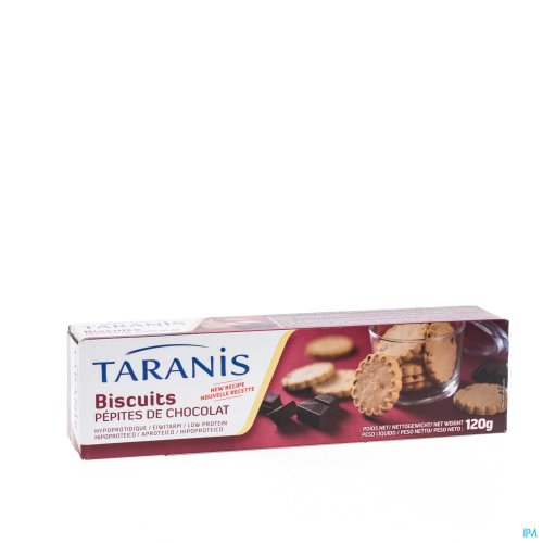 TARANIS BISCUITS PEPITES CHOCOLAT 120G 4680