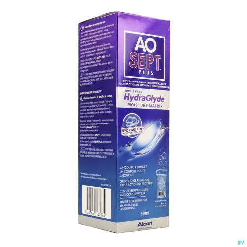 AOSEPT PLUS MET HYDRAGLYDE 1X360ML + 1 LENSCASE AOSEPT PLUS MET HYDRAGLYDE 1X360ML + 1 LENSCASE