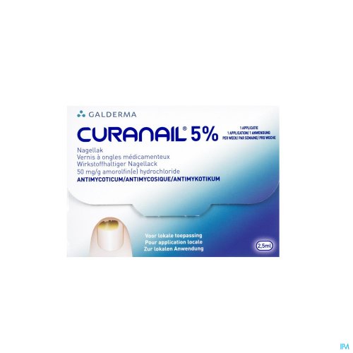 CURANAIL 5% VERNIS A ONGLES 2,5 ML CURANAIL 5% VERNIS A ONGLES 2,5 ML