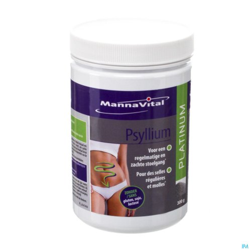 MANNAVITAL PSYLLIUM PLATINUM PDR 300G