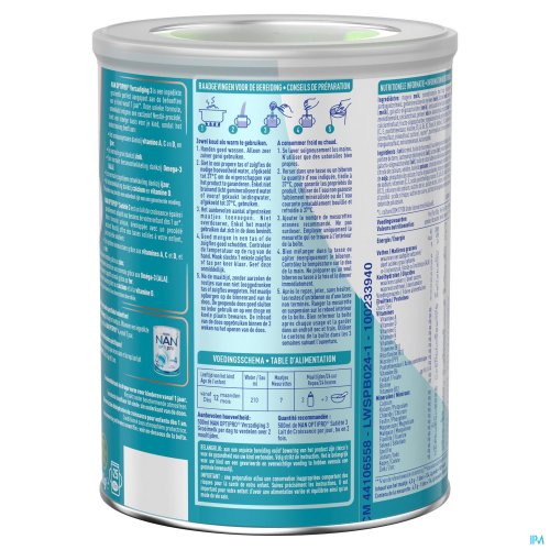 NAN VERZADIGING-SATIETE 3 PDR 800G