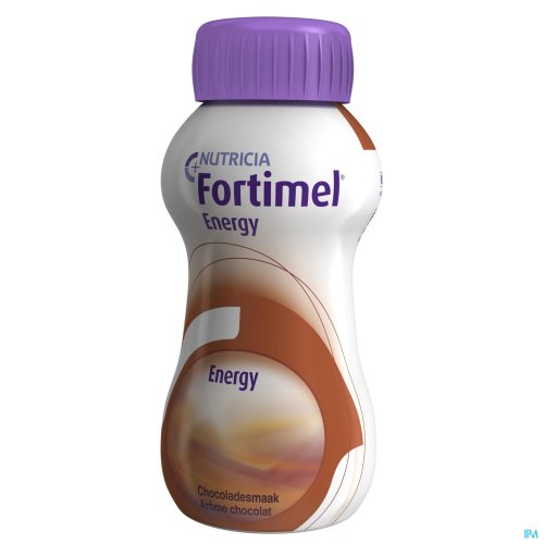 FORTIMEL ENERGY CHOCOLADE FLESJES 4X200ML FORTIMEL ENERGY CHOCOLADE FLESJES 4X200ML