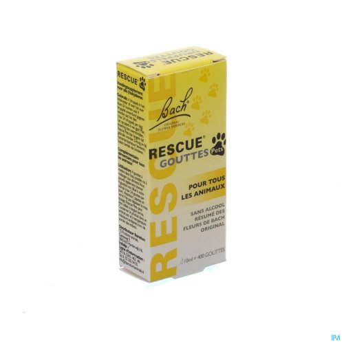 BACH RESCUE PETS GOUTTES 10ML BACH RESCUE PETS GOUTTES 10ML