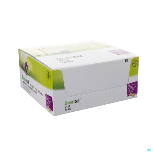 DRONTAL TASTY BONE 150/144/5MG 10KG DOG COMP 17X6 DRONTAL TASTY BONE 150/144/5MG 10KG DOG COMP 17X6