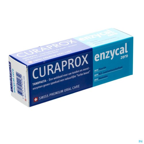 CURASEPT ENZYCAL ZERO TANDPASTA TUBE 75ML CURASEPT ENZYCAL ZERO TANDPASTA TUBE 75ML