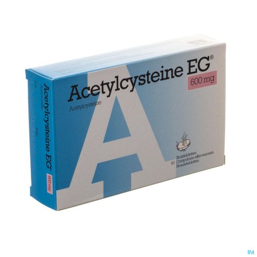 Acetylcysteine EG est un médicament utilisé pour fluidifier les mucosités
(dissout les mucosités qui se forment lors d’affections des voies respiratoires) et pour le traitement de la bronchite chronique (BPCO – Broncho Pneumopathie Chronique Obstructive)