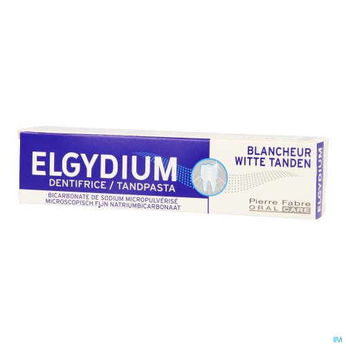 ELGYDIUM DENTIFRICE BLANCHEUR 75ML