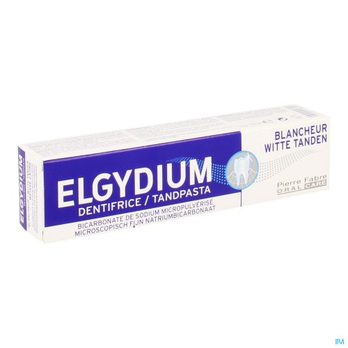 ELGYDIUM DENTIFRICE BLANCHEUR 75ML