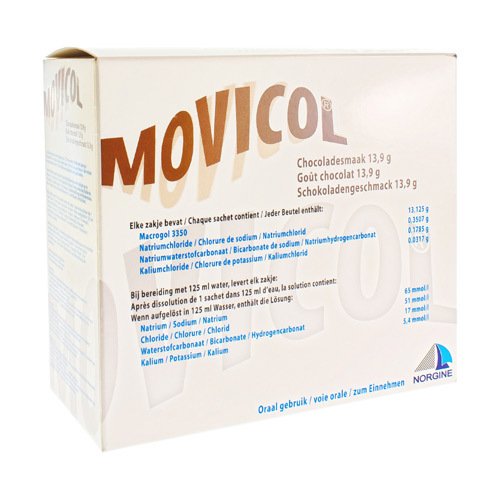 MOVICOL IMPEXECO CHOCOLAT PDR SACH 20X13,9G PIP