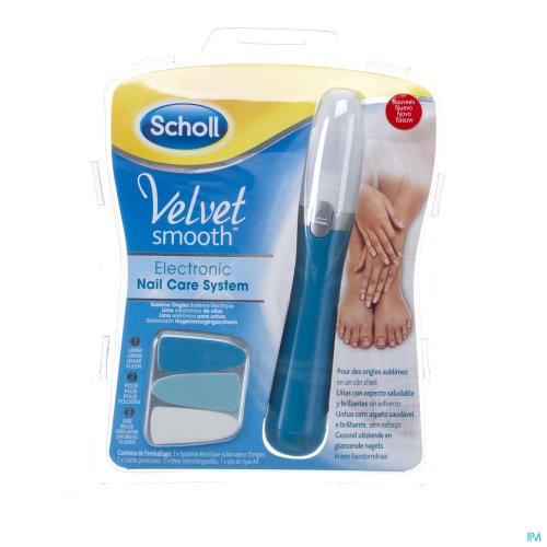 Le kit électrique pour le soin des ongles Scholl Velvet Smooth vous aide à entretenir sans peine et avec une finition parfaite vos ongles des pieds et des mains pour qu'ils soient brillants et en bonne santé.