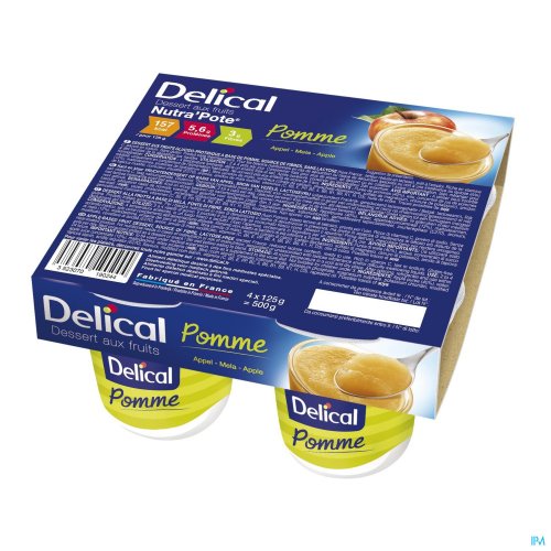 DELICAL NUTRA POTE APPEL APPEL 4X125G