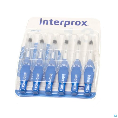 INTERPROX CONICAL BLAUW 3,5-6MM 31189 INTERPROX CONICAL BLAUW 3,5-6MM 31189