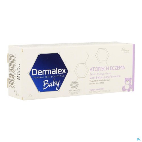 De behandeling van Dermalex Eczeem is voor de behandeling van atopisch eczeem bij de baby.