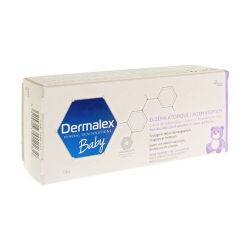 Le traitement de Dermalex Eczema est destiné au traitement de l’eczéma atopique chez le bébé.
