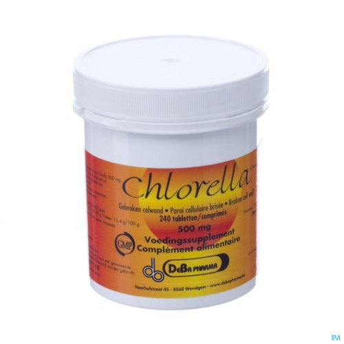 Chlorella wordt gekenmerkt door de aanwezigheid van chlorofyl. Chlorella is tevens extreem eiwitrijk( 50 – 60%) en bevat veel essentiële vetzuren, RNA/DNA, vitamine B12 en Chlorofyl. Chlorella draagt bij tot de instandhouding van de energiehuishouding en 