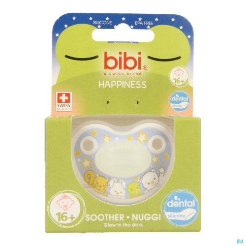 +16 mois

Sucette dentaire Bibi pour les bébés de plus de 16 mois avec une sucette douce et flexible qui favorise le développement naturel du palais et de la mâchoire.
