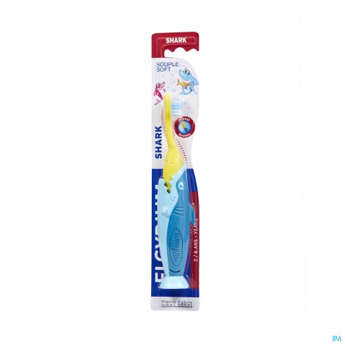 ELGYDIUM BROSSE DENTS ENFANT 2-6A SHARK ELGYDIUM BROSSE DENTS ENFANT 2-6A SHARK