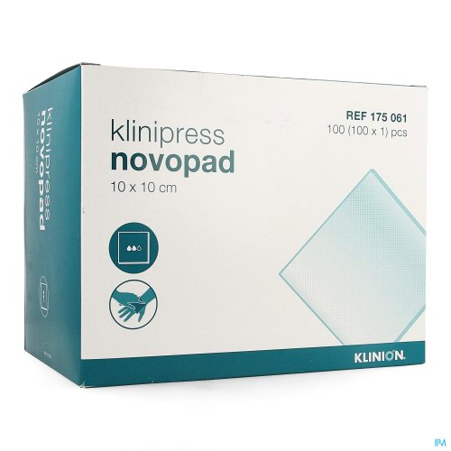 KLINION NOVOPAD 10X10CM 175062 100