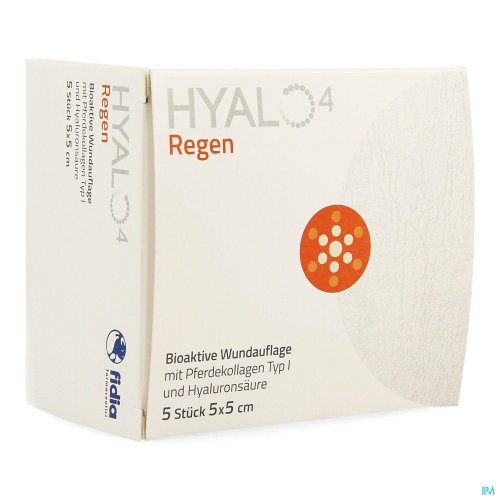 HYALO 4 REGEN PANS GAZE STER 5 X 5CM 5