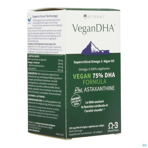 MINAMI VEGAN DHA NF POT V-CAPS 60