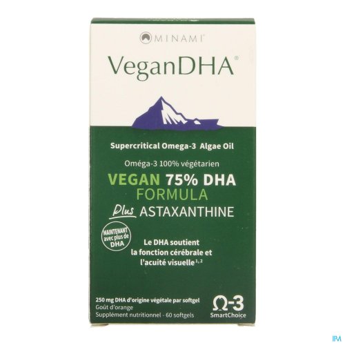 MINAMI VEGAN DHA NF POT V-CAPS 60