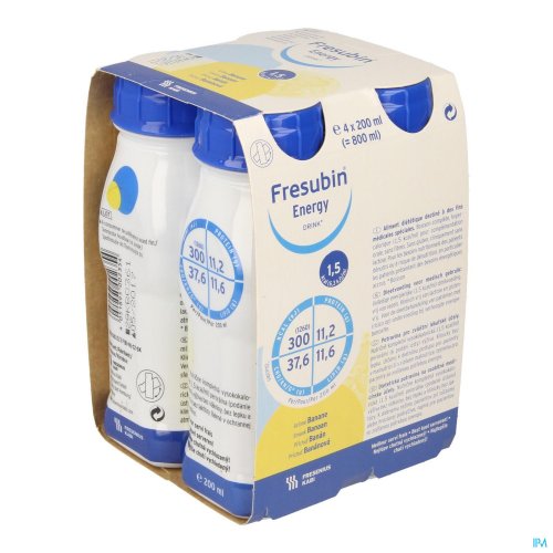 FRESUBIN ENERGY DRINK BANANE FL 4X200ML FRESUBIN ENERGY DRINK BANANE FL 4X200ML