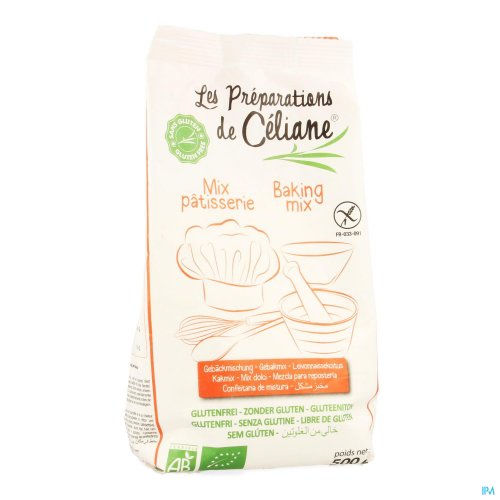 CELIANE MIX PATISSERIE BIO 500G 4073 CELIANE MIX PATISSERIE BIO 500G 4073