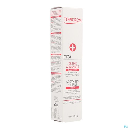 TOPICREM CICA CREME APAISANTE TUBE 40ML TOPICREM CICA CREME APAISANTE TUBE 40ML