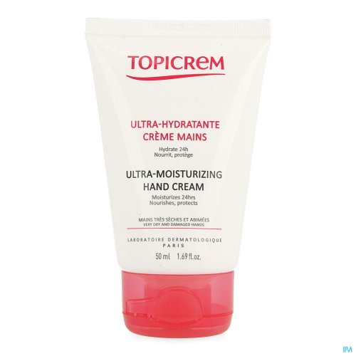 TOPICREM ULTRA HYDRATANT CREME MAINS TUBE 50ML