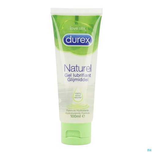 Durex Naturals Gel Lubrifiant 100ml Durex Gel Naturel contient des ingrédients d'origine 100% naturelle* et est conçu pour faire de vos moments intimes des instants sensuels et naturellement excitants.
Le premier gel Durex aux ingrédients d'origine 100% naturelle!
Formule douce à base