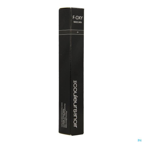 LES COULEURS DE NOIR F-OXY MASCARA 01 ZWART