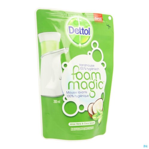 Dettol Foam Magic Aloe Vera/ Coco Splash Navulling 200ml