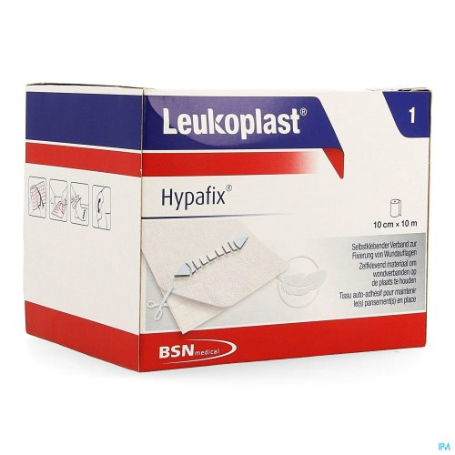 Leukoplast Hypafix 10cmx10m 1 rouleau Pansement de fixation non-tissé blanc pour maintenir les pansements en place
Doux pour la peau
Largeur extensible
Idéal pour la fixation sur les courbes du corps et les parties mobiles du corps
S'enlève sans douleur