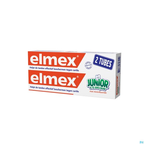 ELMEX JUNIOR TANDP TUBE 2 X 75ML