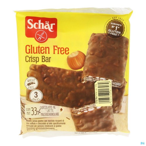SCHAR CRISP BAR 4X35G 3208