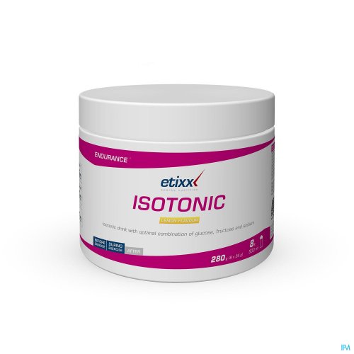 Isotonic Isotone sportdrank rijk aan koolhydraten met 2:1 (glucose:fructose) suikercombinatie en met elektrolyten.
De 2 op 1-formule (maltodextrine:fructose) zorgt voor het opnemen van grotere hoeveelheden koolhydraten
Bevat zout dat zorgt voor het bete